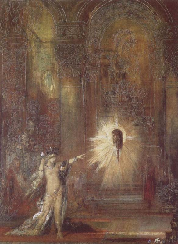 Gustave Moreau Apparition Sweden oil painting art